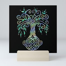 Celtic Tree of Life Multi Colored Mini Art Print