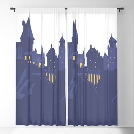 Potter Castle Hogwart Magic Wizards And Witches World Blackout Curtain