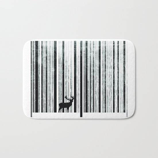 To scan a forest. Bath Mat