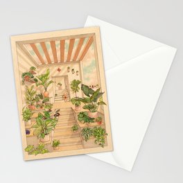 Houseplants Stationery Cards