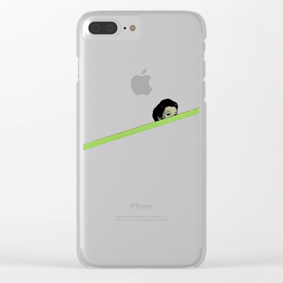 Peekaboo Clear iPhone Case