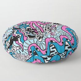 Ocean Mayhem Floor Pillow