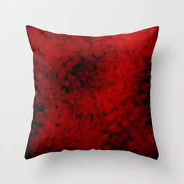 Red leaf Throw Pillow