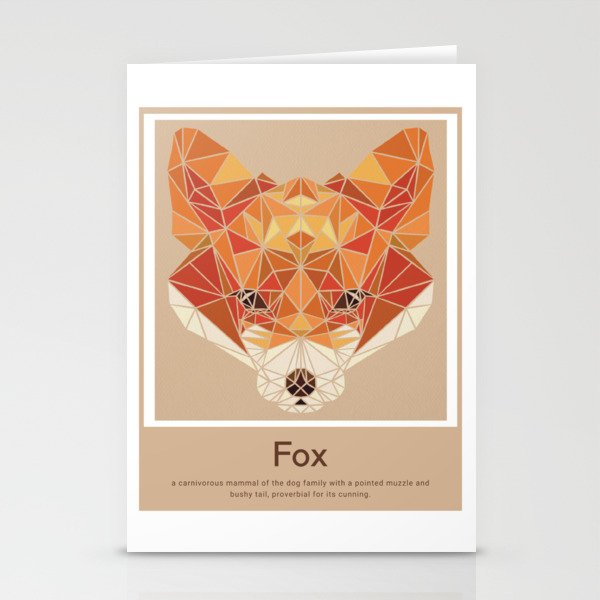 Fox Stationery Cards