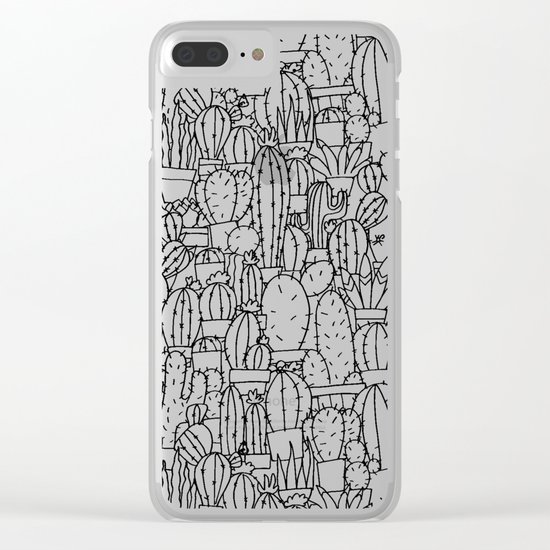 Cool as a Cactus Clear iPhone Case