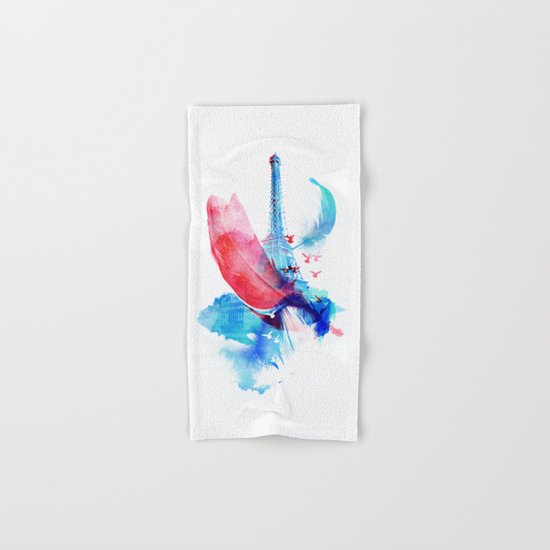 Pigeons of Paris Hand & Bath Towel