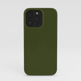 Chive. Olive khaki. iPhone Case | Green, Khaki, Gray Green, Camouflage, Digital, Dirtygreen, Protective, Olive, Pattern, Brightolive 