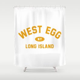 West Egg - The Great Gatsby Shower Curtain