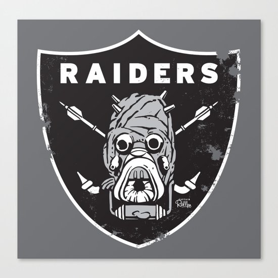 Tusken Raider Nation Pride Canvas Print
