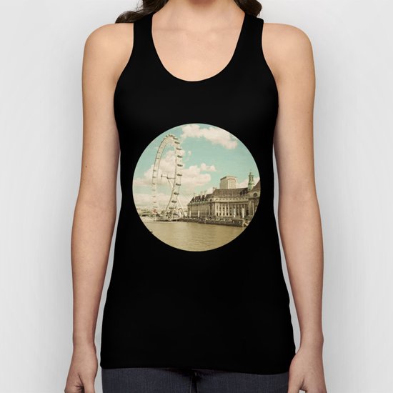 London Eye Love You Unisex Tank Top