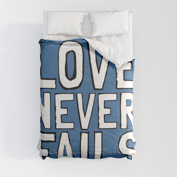 #Love Never Fails Comforter