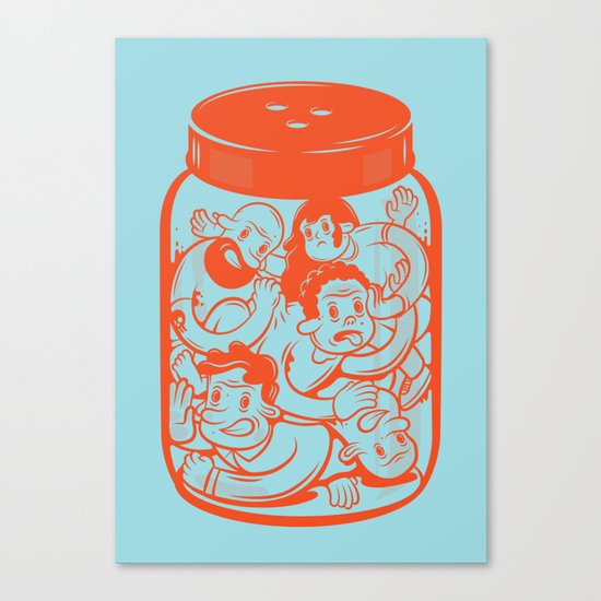 Bottled Canvas Print