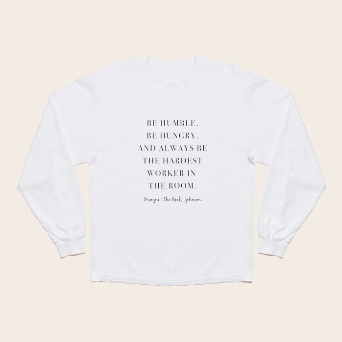 Humble hungry rock shirt hotsell