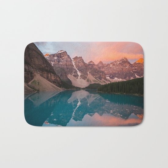 Moraine Lake, Canada Bath Mat