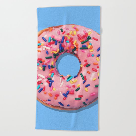 Donut Beach Towel