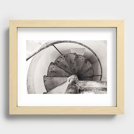 Spiral Recessed Framed Print