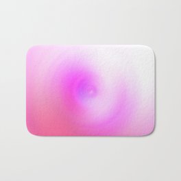 Pink vortex  Bath Mat