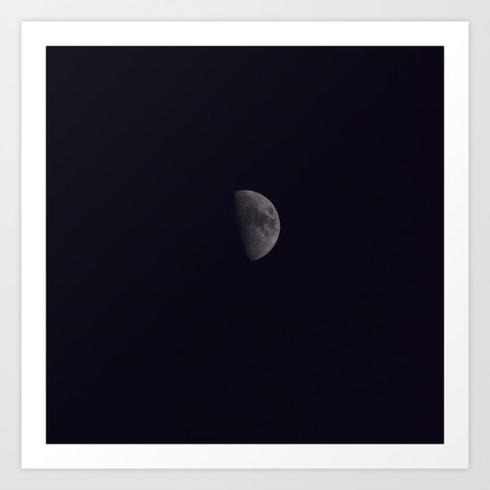 Half-Moon Art Print