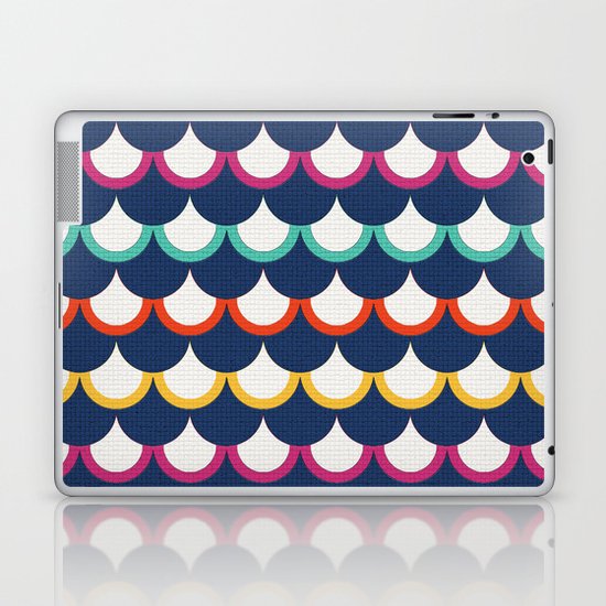 Retro Scales Laptop & iPad Skin