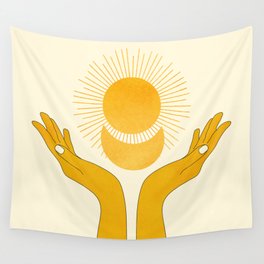 Holding the Light Wall Tapestry