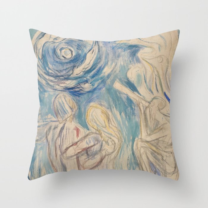 Edvard Munch - Astronomy Throw Pillow