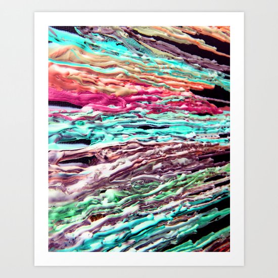 Wax #5 Art Print