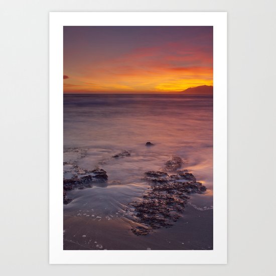 Purple Art Print