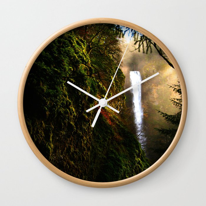 Multnomah Falls Wall Clock