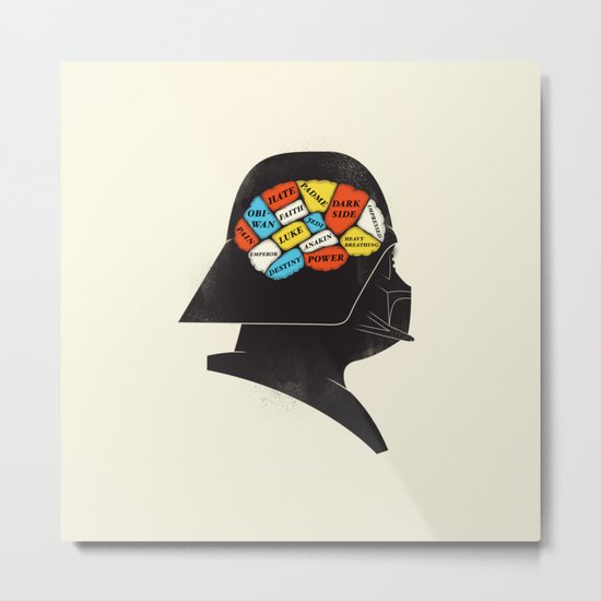 Vader Phrenology Metal Print