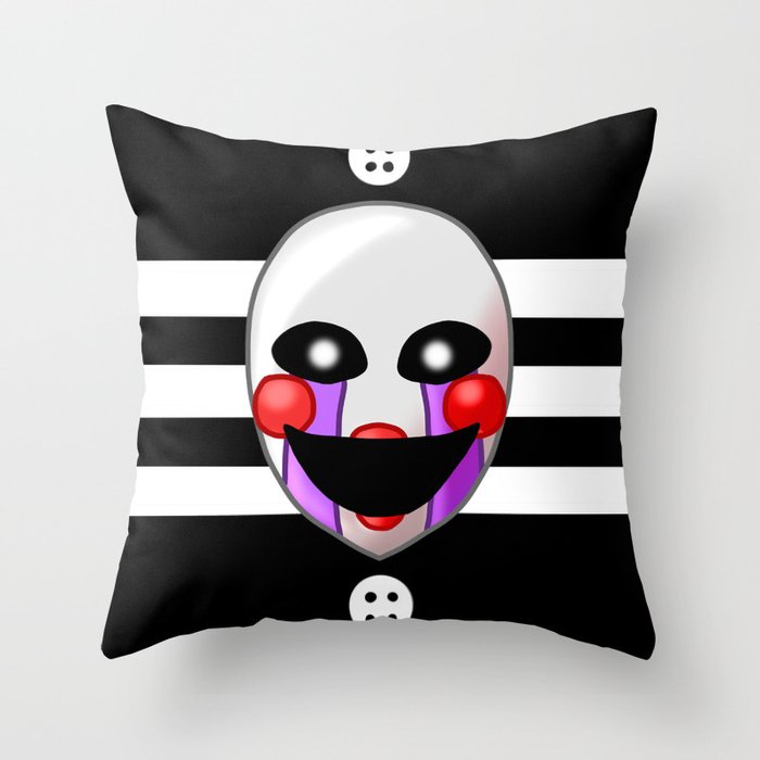 FNAF Marionette Throw Pillow