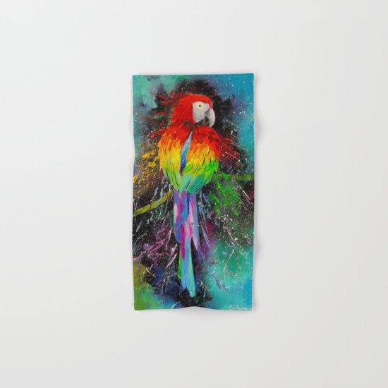 Parrot Hand & Bath Towel