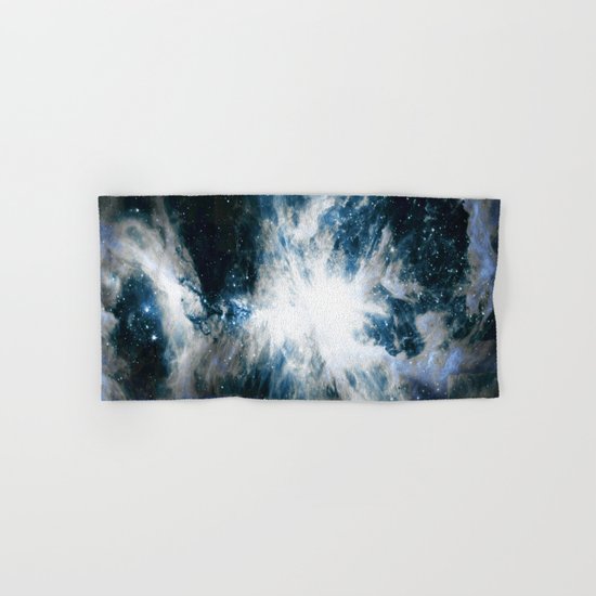 Orion Nebula Blue & Gray Hand & Bath Towel