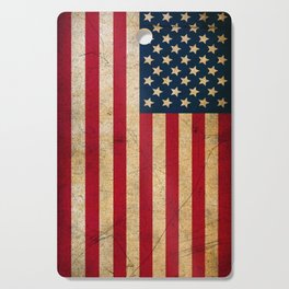 Vintage American Flag Cutting Board