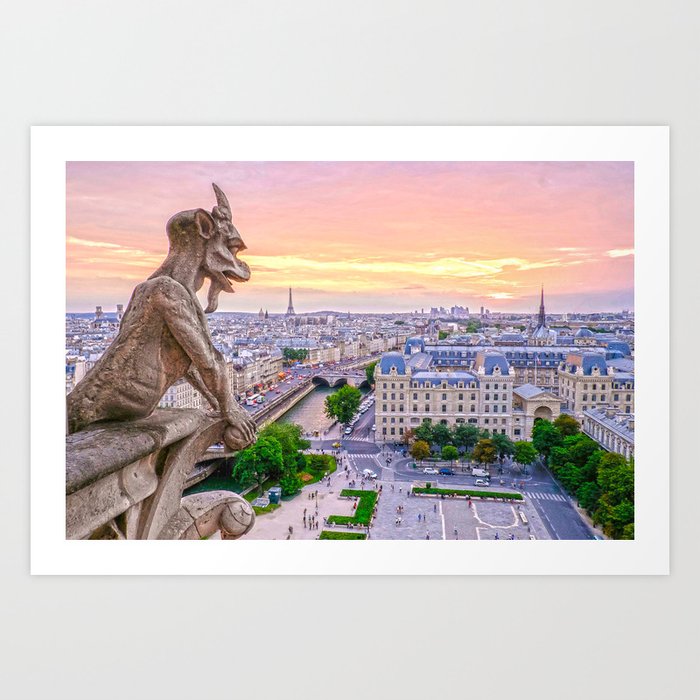 Paris City Art Print