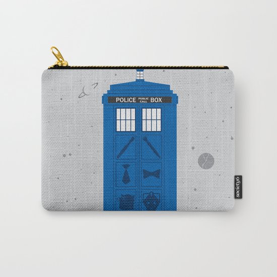 The Tardis Got Some Ink Carry-All Pouch