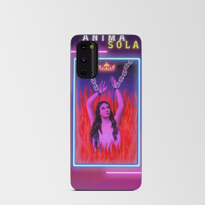 Anima Sola Neon - Flame Android Card Case