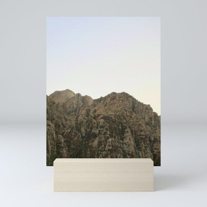 Desert Mountain Mini Art Print
