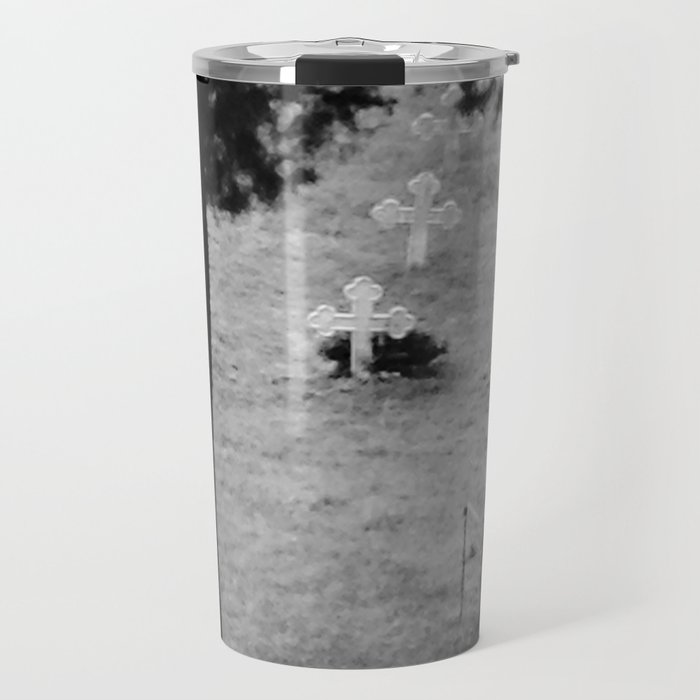 The grave of Thomas Merton Travel Mug