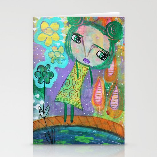 Dreaming of Giverney Stationery Cards