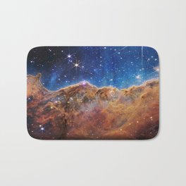 Cosmic Cliffs : The Carina Nebula Webb Telescope JWST  Bath Mat | Dormdecor, Infared, Galaxy, Thecarinanebula, Digital, Outerspace, Webbtelescope, Stars, Galaxydreamsdesigns, Cosmiccliffs 
