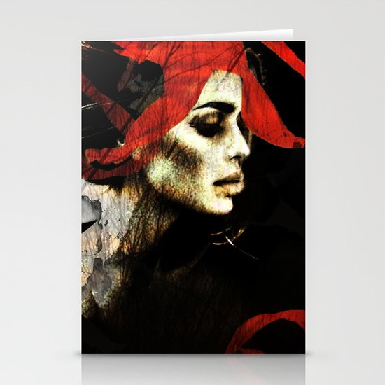 portrait of a dream Stationery Cards