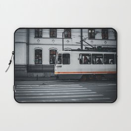 Urban old tram Laptop Sleeve
