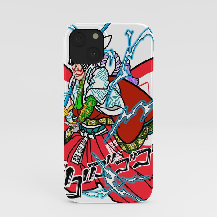 Kabuki-Shibaraku "Charge Ki" iPhone Case