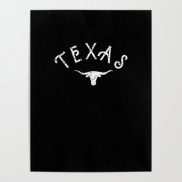 Texas Western Bull Vintage Pride Poster