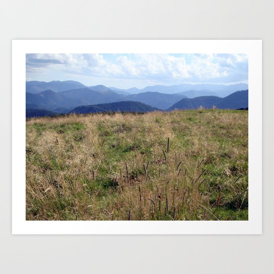 Mountaintop Art Print