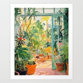 Garden Botanical Matisse Inspired Art Print