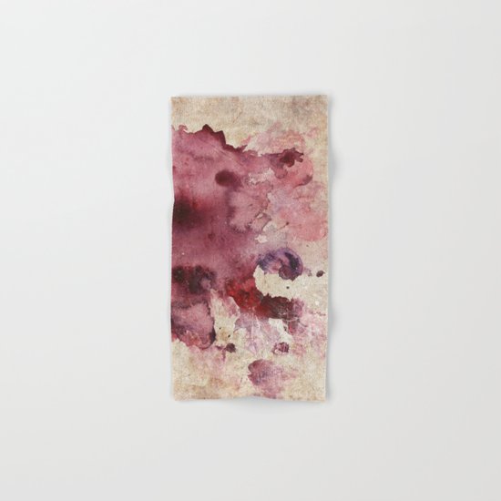 Garnet Color Splash Hand & Bath Towel
