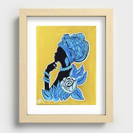 Mama Africa Recessed Framed Print