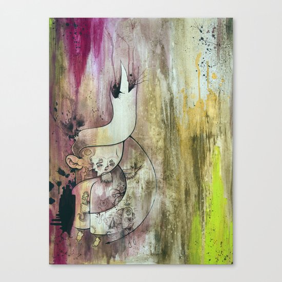 Purple Heart In Times of Peace Canvas Print