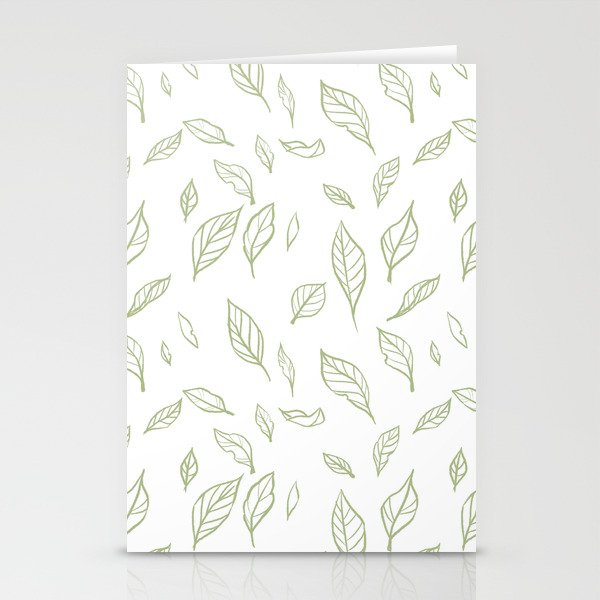 Leaf forest Stationery Cards